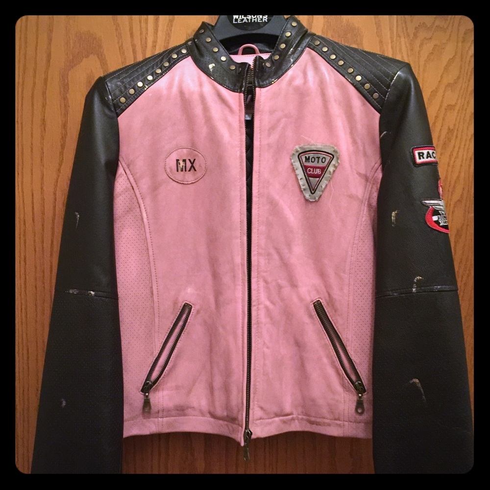Wilson Leather Motorcycle Jacket